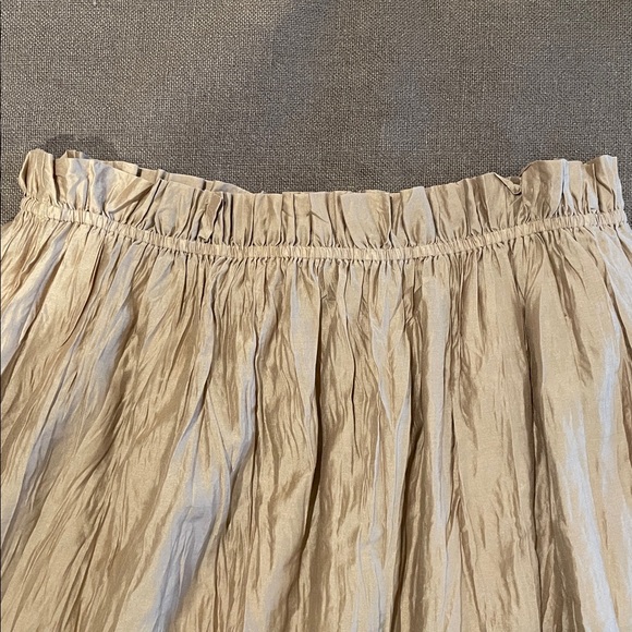 J. Crew Crinkled Gathered Waist Skirt Size M - Picture 6 of 8